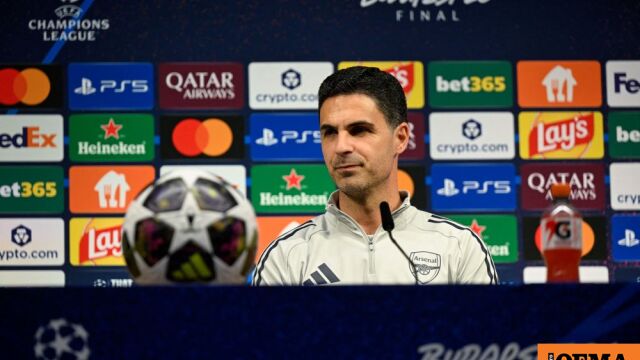 Αρτέτα: Βρισκόμαστε στον τελικό του Champions League γιατί το αξίζουμε και θέλουμε να αποδείξουμε ότι αξίζουμε το τρόπαιο
