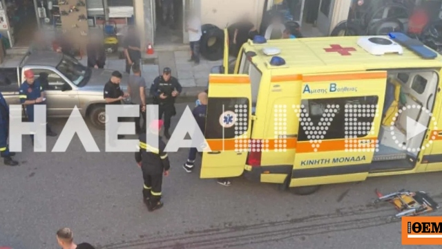 Τραυματισμός εργάτη σε εργασίες ανακαίνισης στον Πύργο, κατέρρευσε μεσοτοιχία και παρέσυρε σκαλωσιά