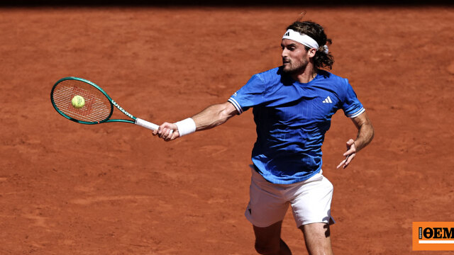 Πρόωρος αποκλεισμός για τον Τσιτσιπά στο Roland Garros, ήττα με 3-1 από τον Αρνάλντι