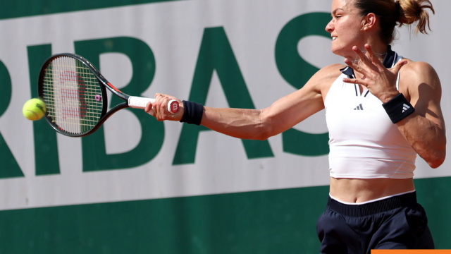 Η Μαρία Σάκκαρη αποχαιρέτησε το Roland Garros