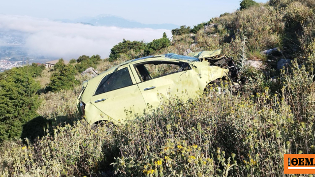 Ιωάννινα: 21χρονος οδηγός έχασε τον έλεγχο και έπεσε σε γκρεμό