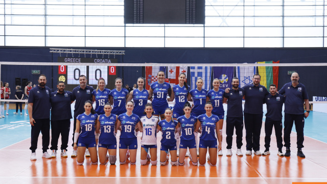 European League γυναικών: Ιδανική πρεμιέρα για την Εθνική, νίκησε 3-1 την οικοδέσποινα Κροατία