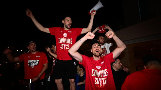 Μιλουτίνοφ: Η magic moment του Final 4 της Euroleague ήταν όταν ο Παπανικολάου σήκωσε την κούπα