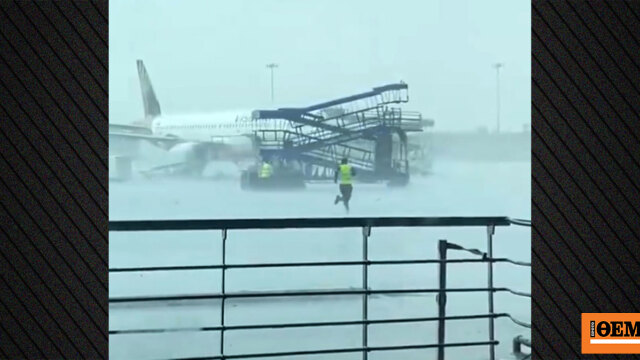 Ζημιές σε τρία αεροπλάνα της Air India στο αεροδρόμιο του Δε