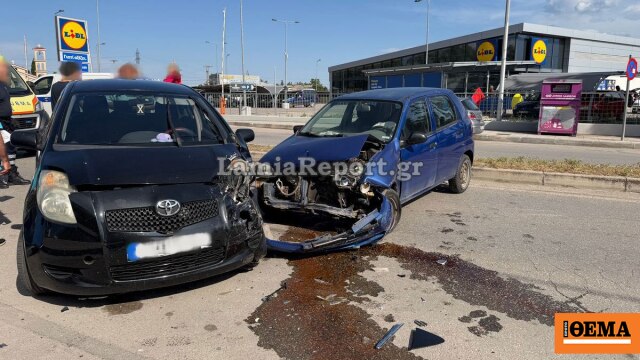 Απίστευτο τροχαίο στη Λαμία, μεθυσμένος οδηγός πέρασε πάνω α