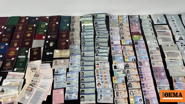 Εξαρθρώθηκε κύκλωμα που διακινούσε πλαστά έγγραφα: Ο... τιμοκατάλογος για διαβατήρια και δελτία ταυτότητας, δείτε εικόνες
