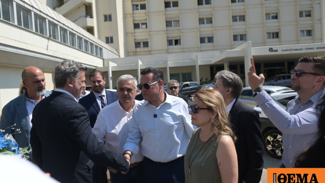 Πάτρα: Ο Γεωργιάδης επιθεώρησε τα έργα σε τρία νοσοκομεία και στο κέντρο υγείας βορείου τομέα