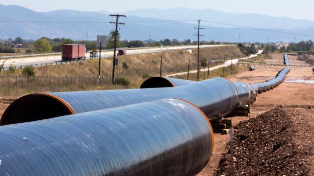 Yunanistan-Kuzey Makedonya Doğal Gaz Bağlantısı 2027'de Tamamlanacak