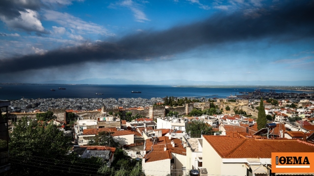 Toksisite Uyarısı: Oraiokastro Yangınından Yayılan Zehirli Bulut Atina'ya Ulaştı