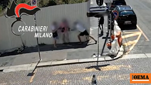 Λήστεψαν και χτύπησαν Αμερικανό τουρίστα μπροστά από αστυνομικό τμήμα στο Μιλάνο, δείτε βίντεο