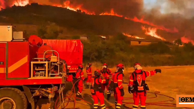 İspanya'da yangınlar kontrolsüz: Sanchez 'durum dramatik' dedi, Yunanistan iki Canadair gönderiyor