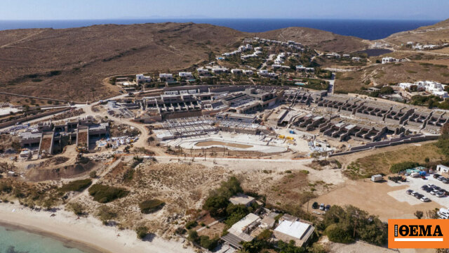 Photo: Protothema Paros Residents Protest Luxury Hotel Development With 46 Private Pools