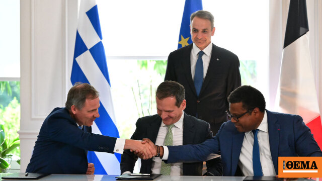 Έπεσαν οι υπογραφές για την ηλεκτρική διασύνδεση Ελλάδας - Κύπρου - Μητσοτάκης: Ισχυρή ψήφος εμπιστοσύνης στην Ελλάδα η είσοδος της γαλλικής Meridiam