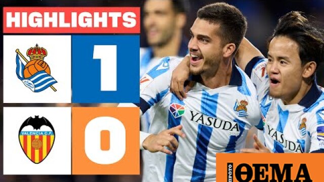 WebTV - REAL SOCIEDAD 1 - 0 VALENCIA CF | RESUMEN LALIGA EA SPORTS