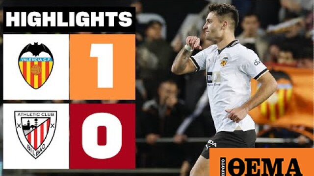 WebTV - VALENCIA CF 1 - 0 ATHLETIC CLUB | RESUMEN | LALIGA EA SPORTS