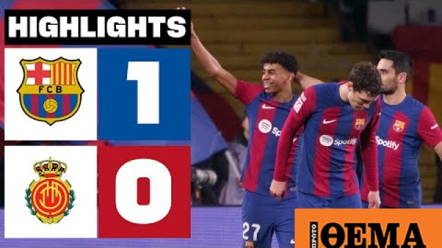 WebTV - FC BARCELONA 1 - 0 RCD MALLORCA | RESUMEN LALIGA EA SPORTS