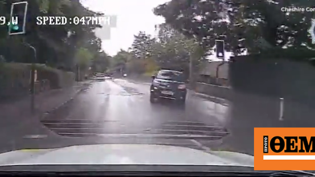 22χρονος υπό την επήρεια ναρκωτικών έπεσε πάνω σε περιπολικό με 120 χλμ./ώρα