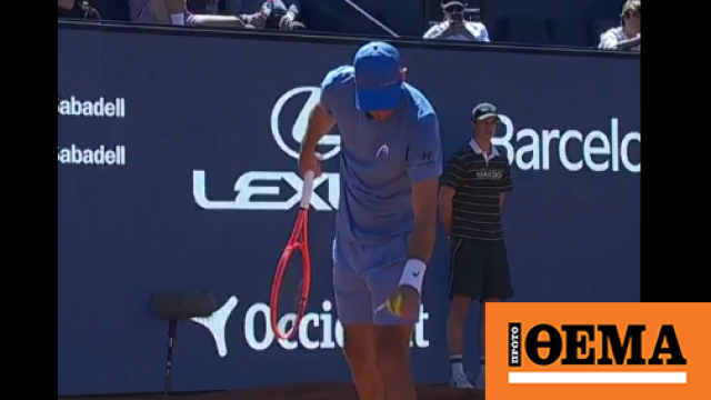 To underarm σερβίς που χάρισε τη νίκη στη Βαρκελώνη στον Μπόρζες, βίντεο