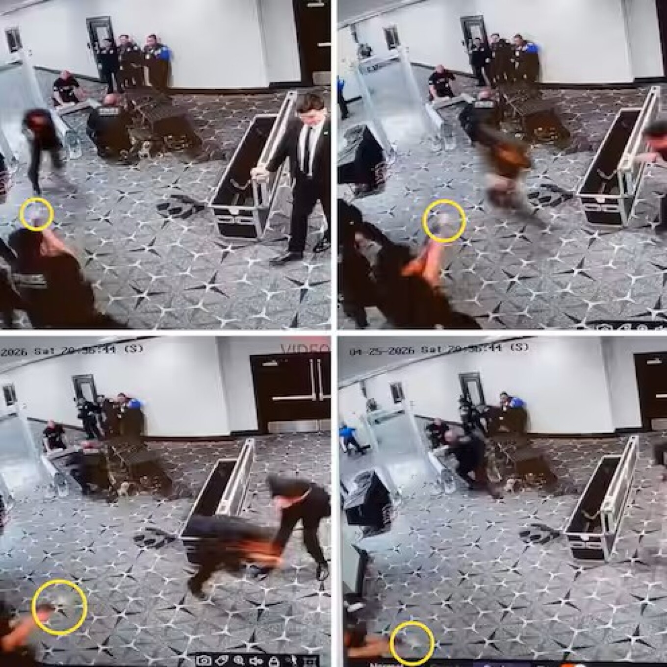 Kush e plagosi agjentin  Analiza e pamjeve  Allen s duket se qëlloi në darkën e Trump